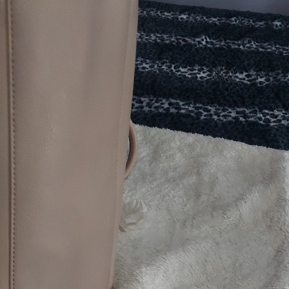 Nine West Gold and Tan Satchel - Picture 9 of 16